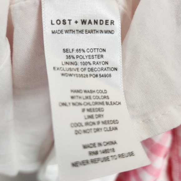 Pink Romantic Gingham Maxi Dress - Picture 6 of 16